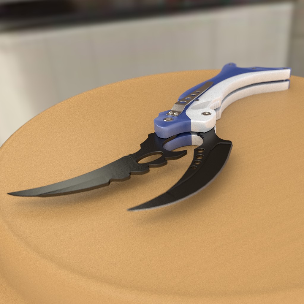 Double Blade Knife preview image 1